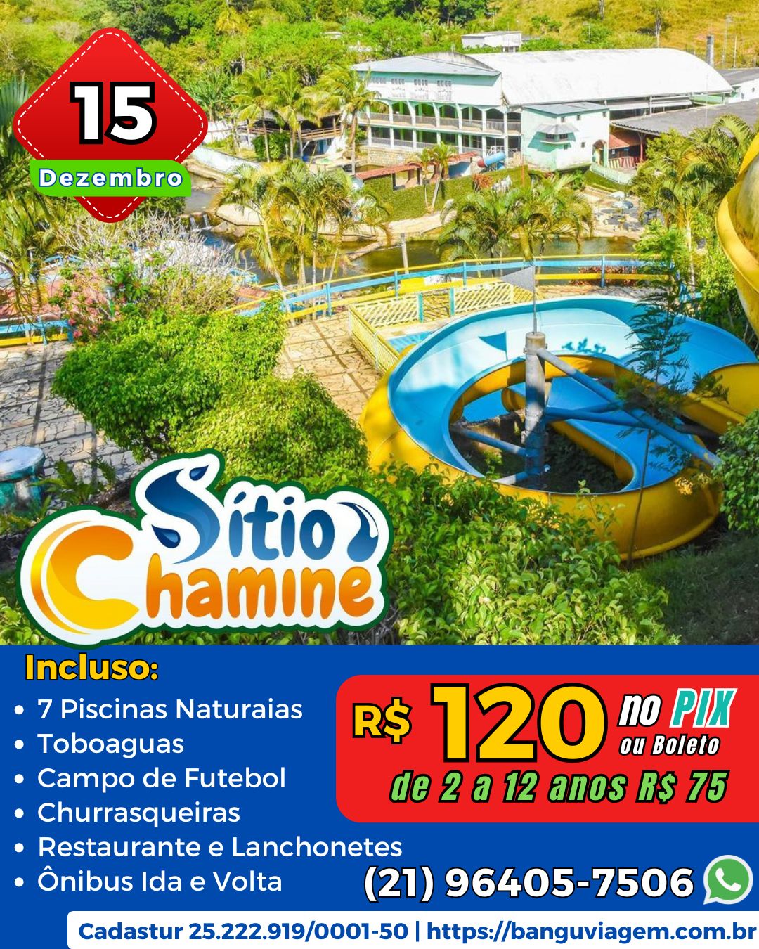 Descubra Itaguaí – Verão no Sítio Chaminé. Reserve Agora!